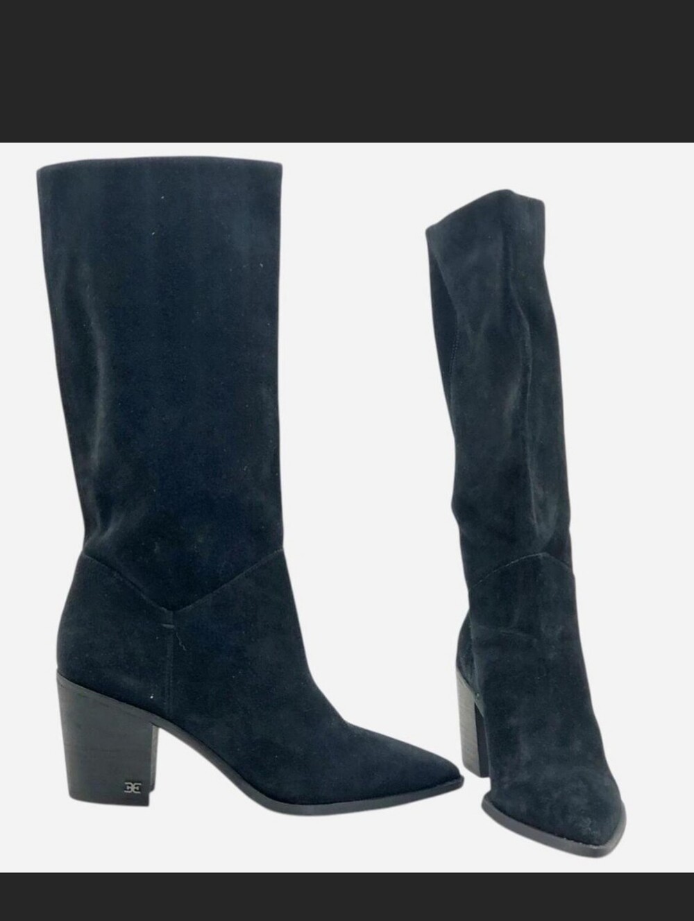Slouchy Suede Western Boots
